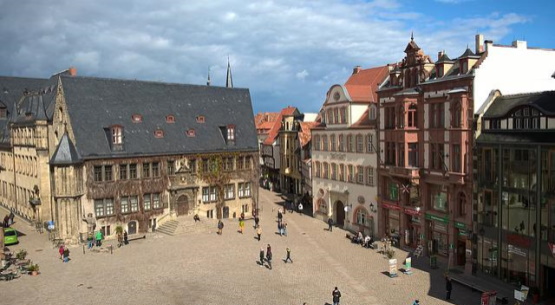 Rathaus am Marktplatz in Quedlinburg Rathaus am Marktplatz in Quedlinburg