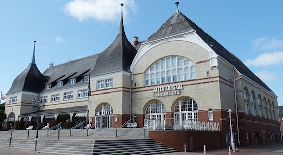 Rathaus und Casino in Westerland Rathaus und Casino in Westerland