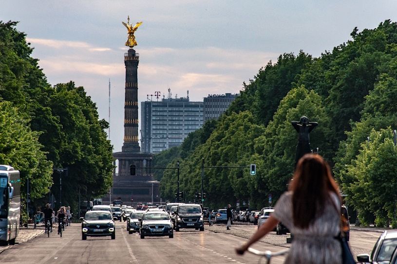 Straße in Berlin