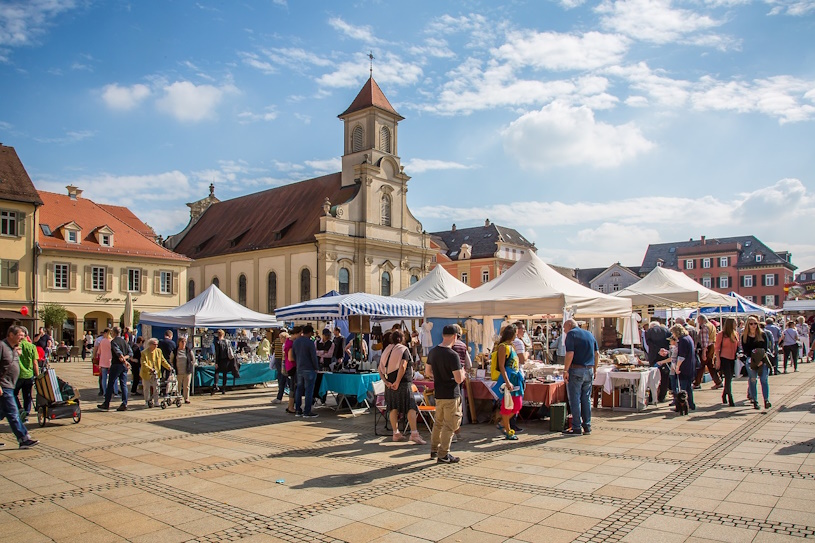 Marktplatz in Ludwigsburg