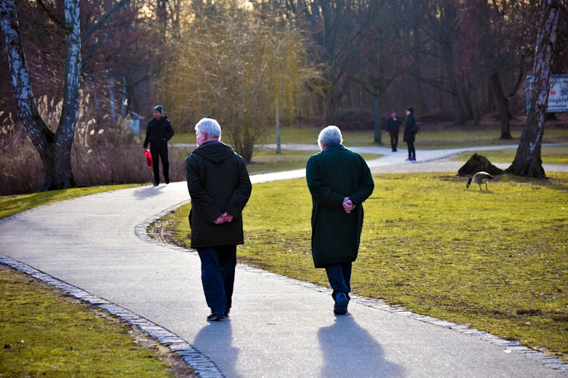 Spaziergang im Park